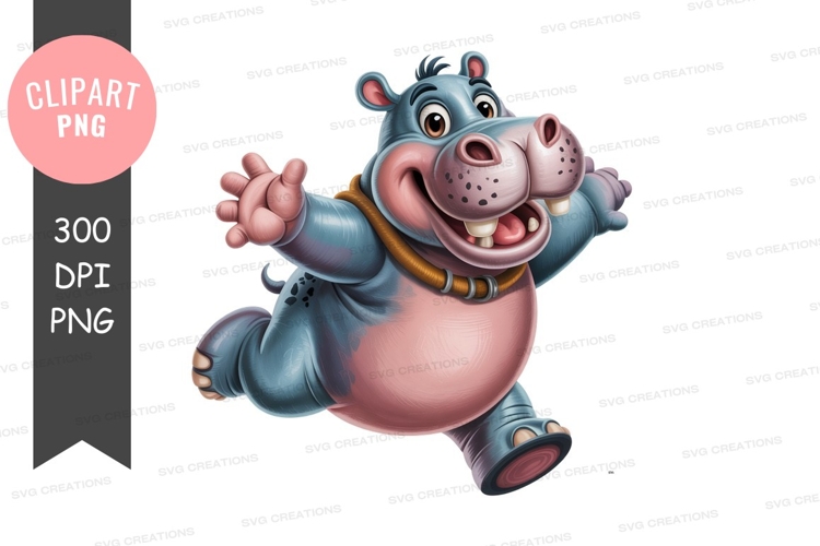 Hippo PNG Image 8