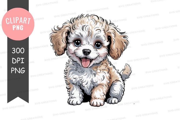 Happy puppy clipart png
