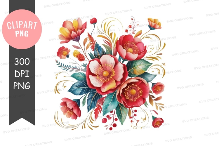 Pink Flowers Png Image 14