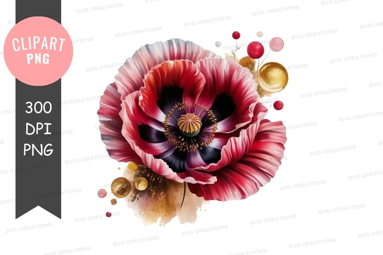 Poppy Clipart Image 11