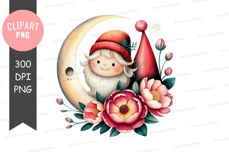 Crescent Moon Clipart Image 7