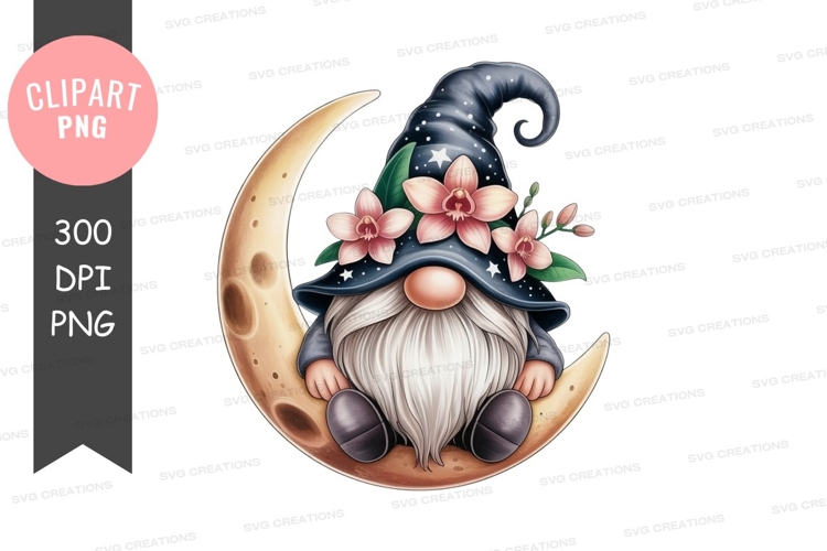 Crescent Moon Clipart Image 11