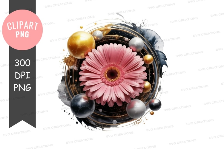 Daisy Flower Clipart Image 20