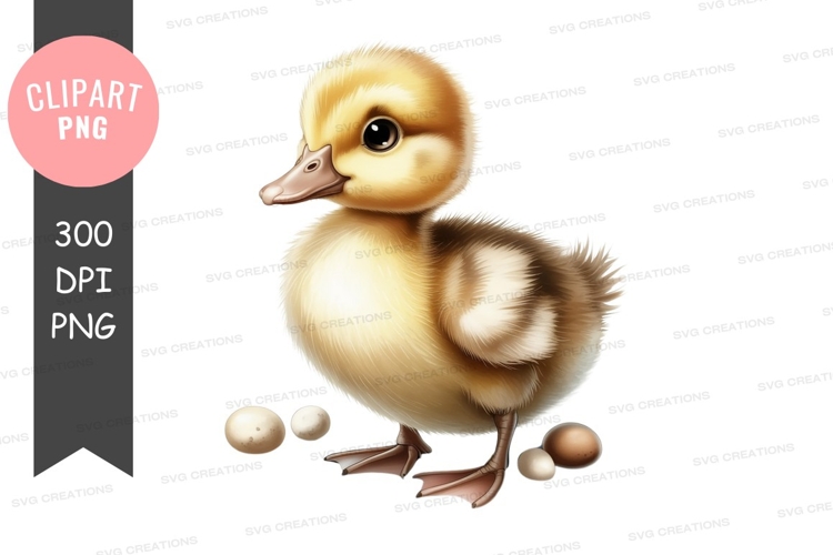 Cute Duck Clipart Image 3