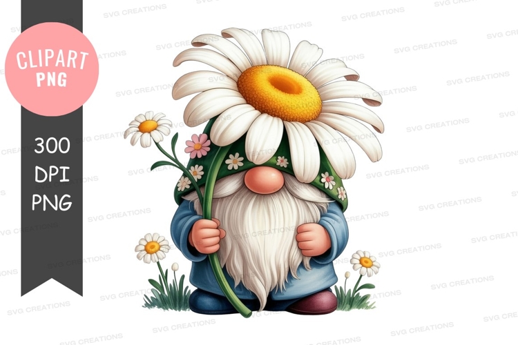 Daisy Flower Clipart Image 16