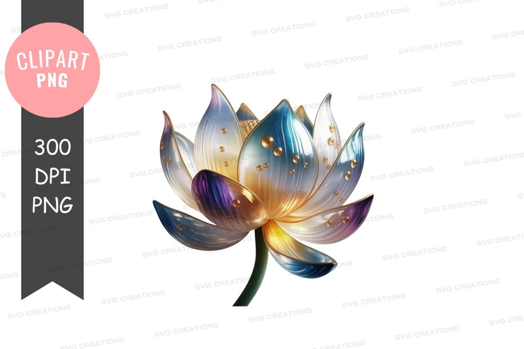 Lotus Flower Illustration Image 12