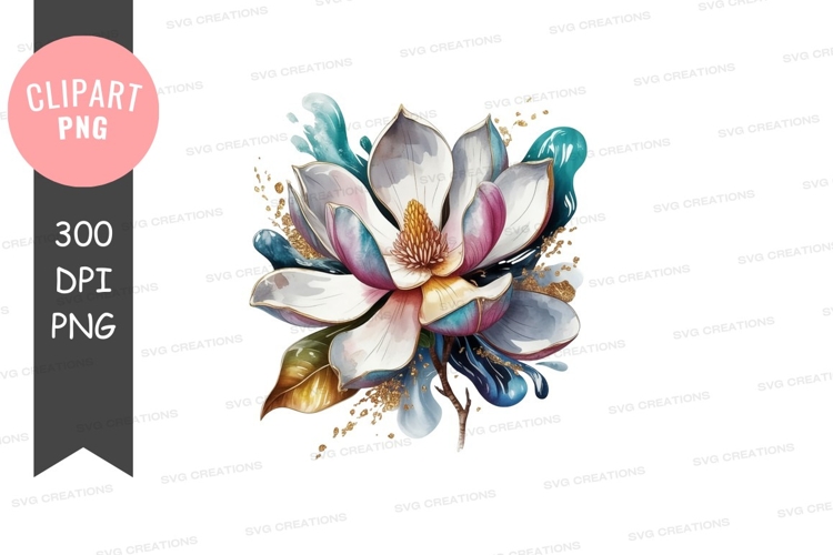 Magnolia Illustration Image 14