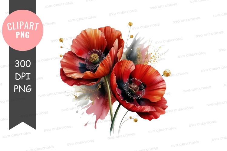 Poppy Clipart Image 20