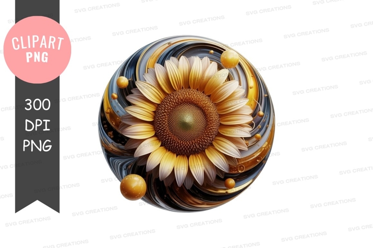 Sunflower Clipart Png Image 17