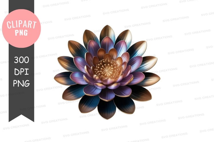 Lotus Flower Illustration Image 5