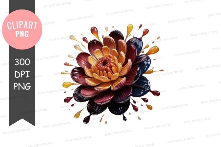 Splatter Paint Clipart Image 15