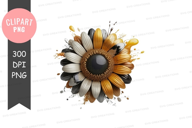 Sunflower Clipart Png Image 16