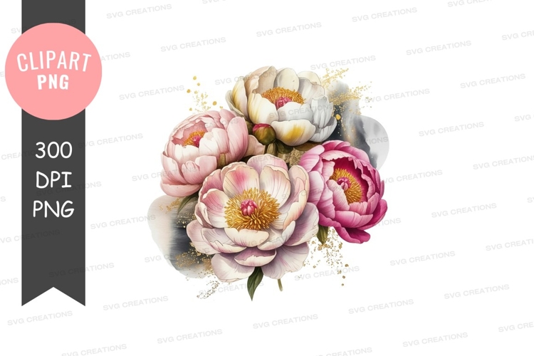 Bouquet Of Flowers Clipart Image 8