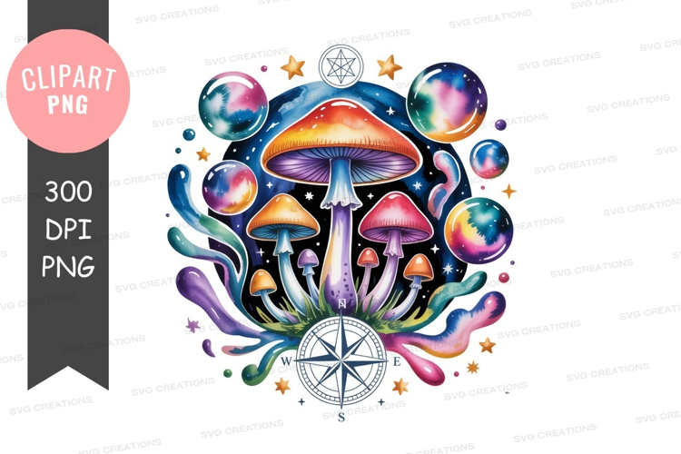 Cosmic mushroom journey