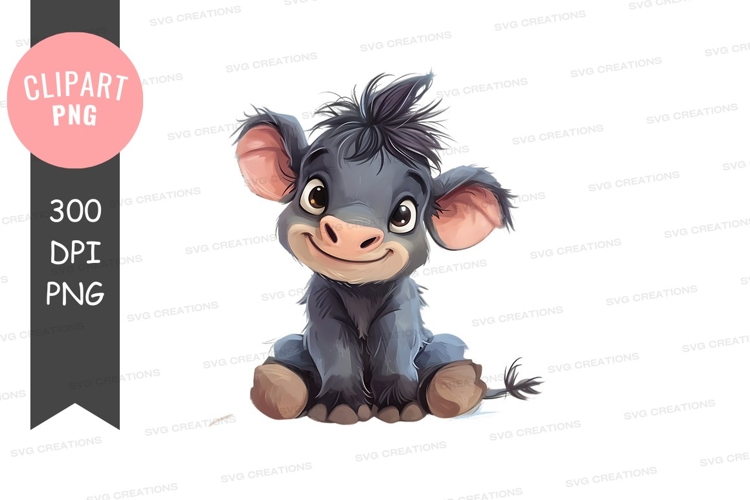 Donkey Clipart Image 16