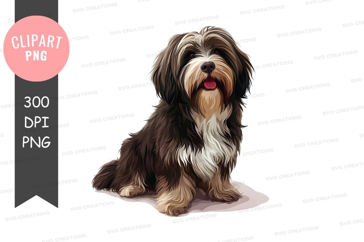 Shih Tzu Clipart Image 16