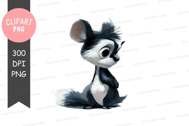 Cute Panda Clipart Image 23
