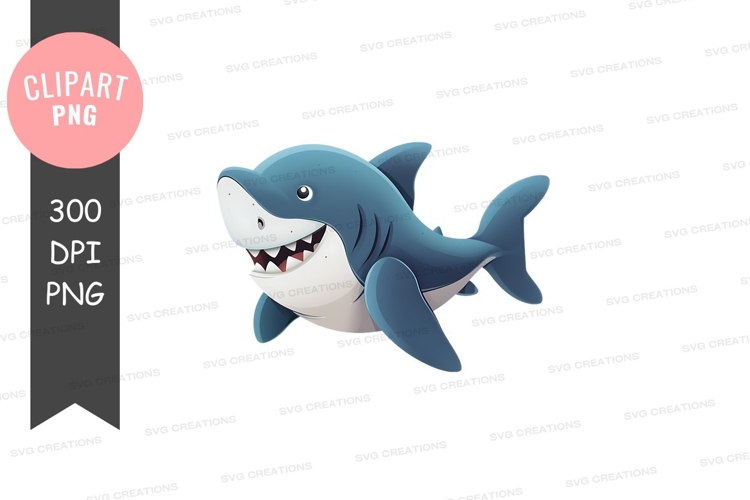 Baby Shark Clipart Image 4