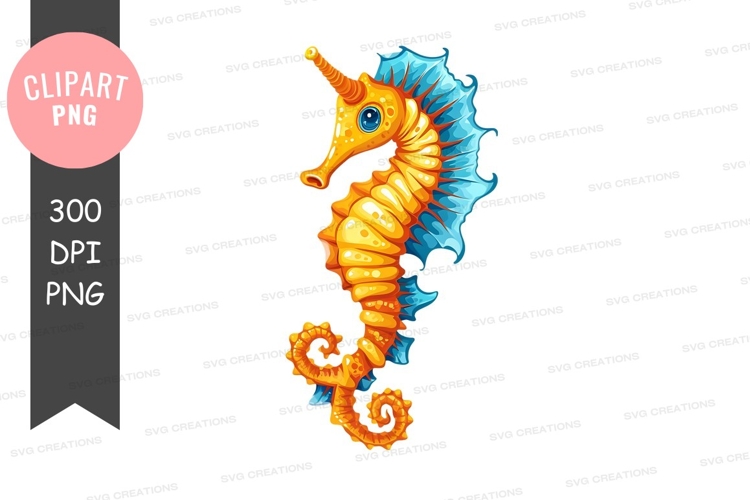 Seahorse Illustration Image 12