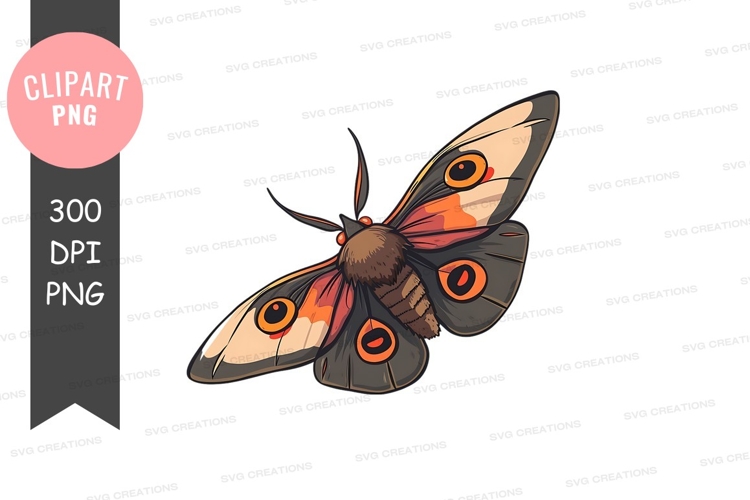 Moth Illustration Image 13