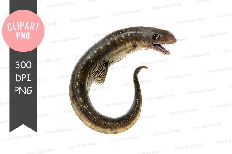Deep-sea eel clipart png