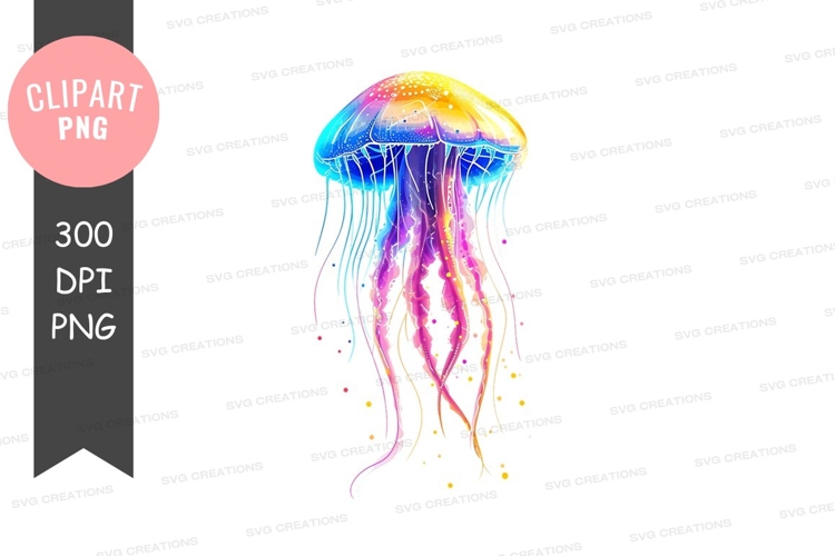 Jellyfish Clipart Image 23