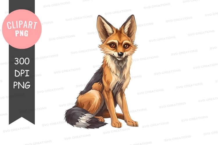 Cute Fox Clipart Image 5