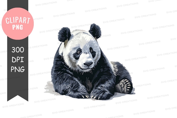 Black And White Bear Clipart Image 14