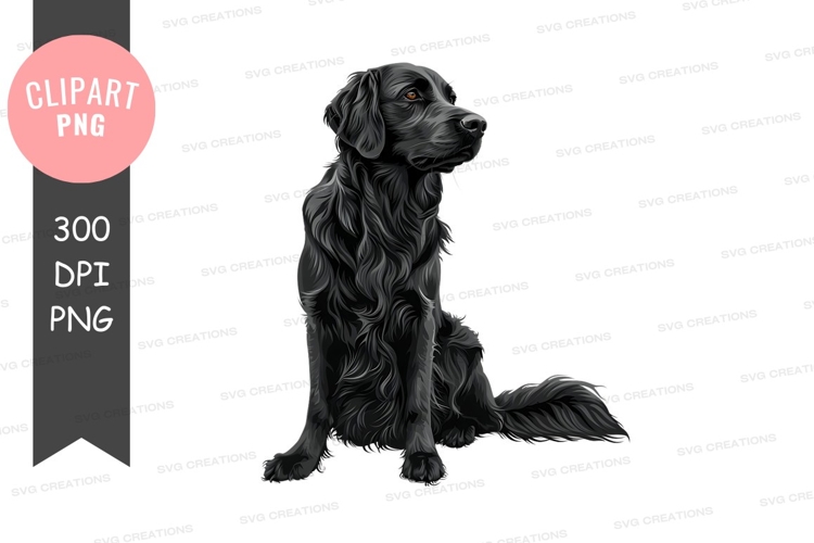 Black Dog Clipart Image 3
