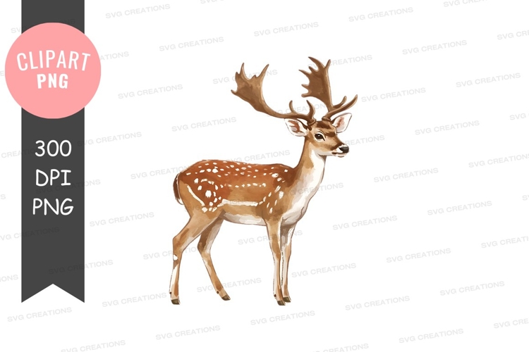 Deer Antlers Clipart Image 5
