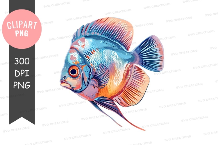 Colorful tropical fish
