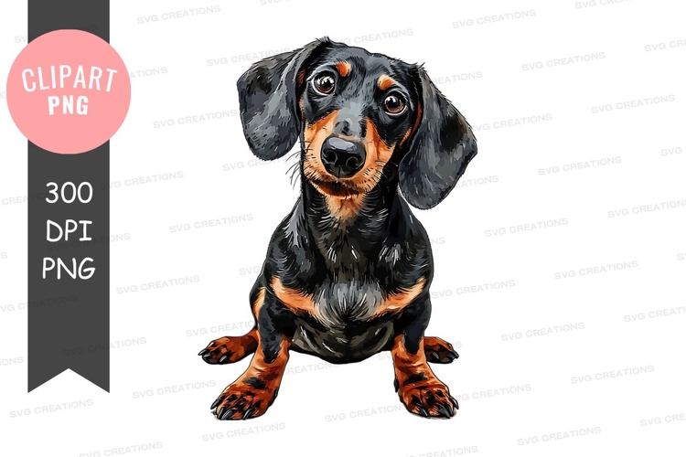 Dachshund Clipart Image 6
