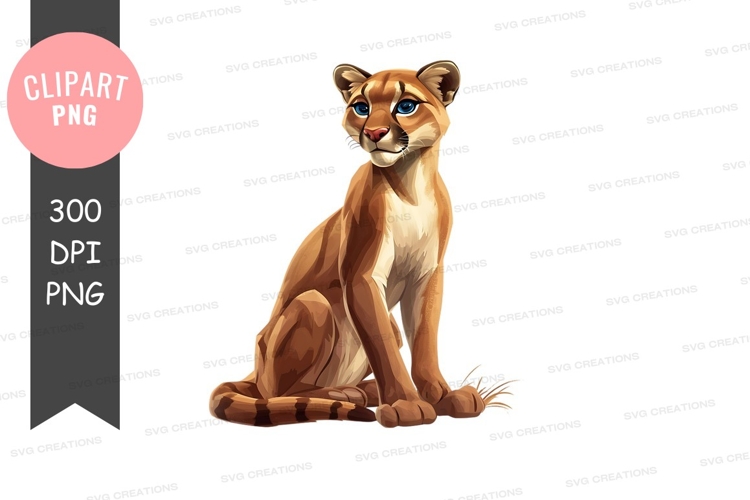 Cougar Clipart Image 19