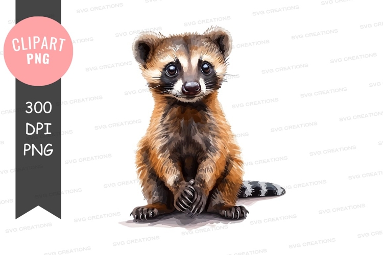 Raccoon Clipart Image 10