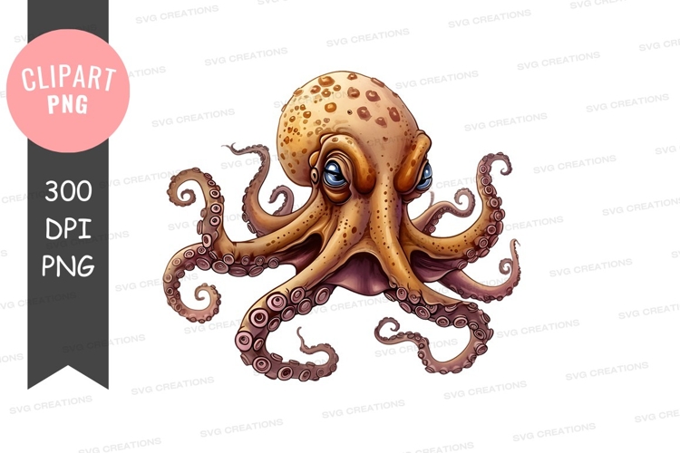 Octopus Png Image 3