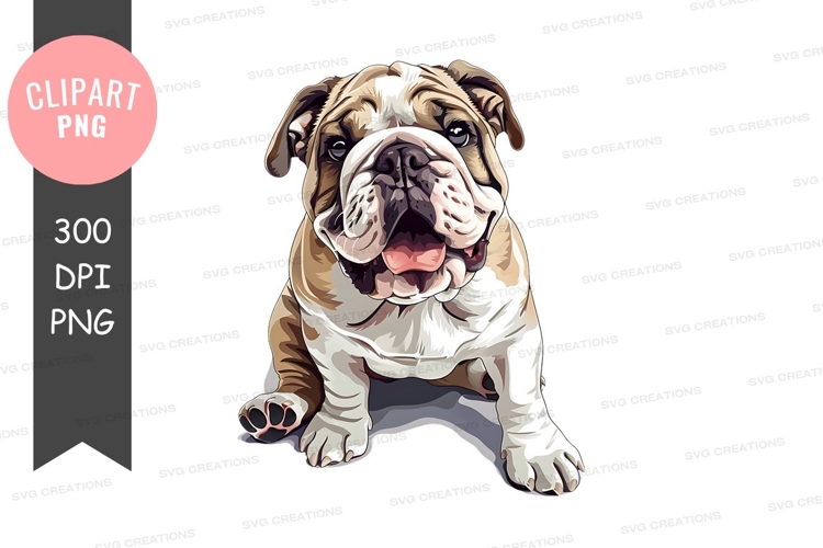 Cute Puppy Clipart Image 19