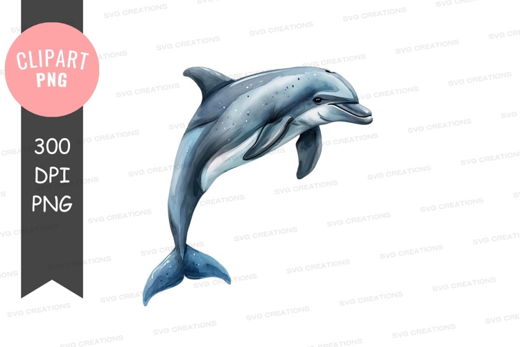 Dolphin Clipart Image 6