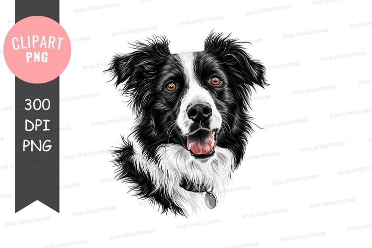 Dog Black And White Clipart Image 5