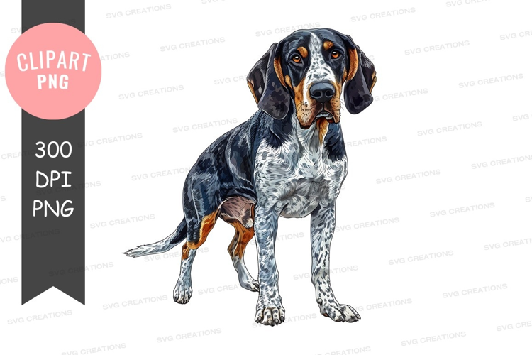 Portrait of a hunting dog
