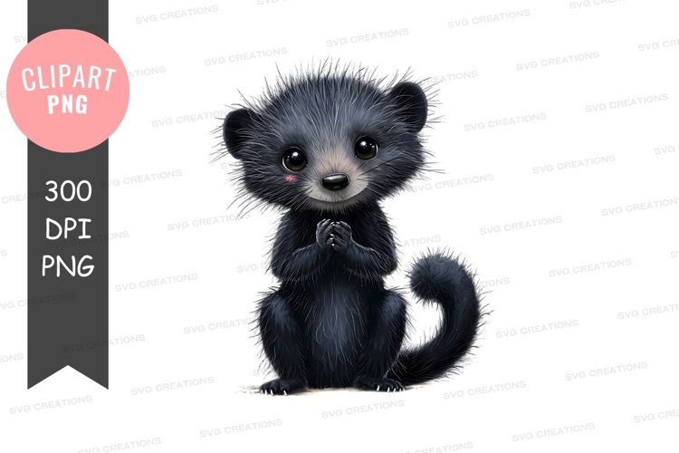 Badger Clipart Image 24
