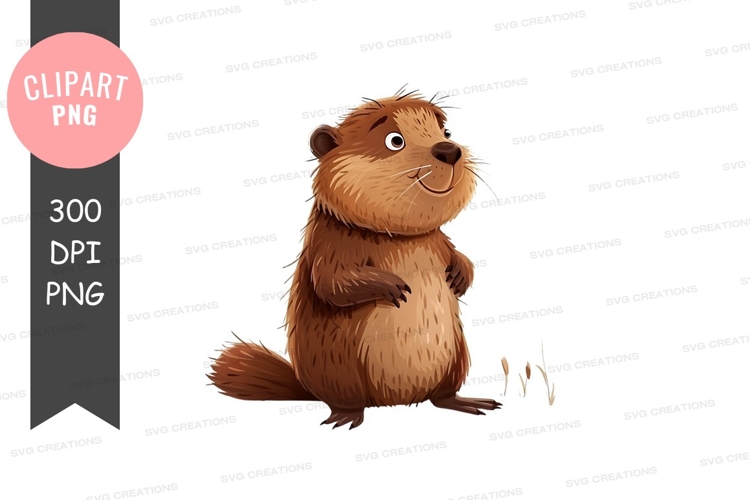 Beaver Clipart Image 3