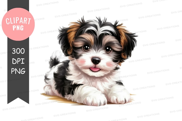 Cute Puppy Clipart Image 18