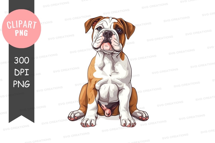 Cute Puppy Clipart Image 17