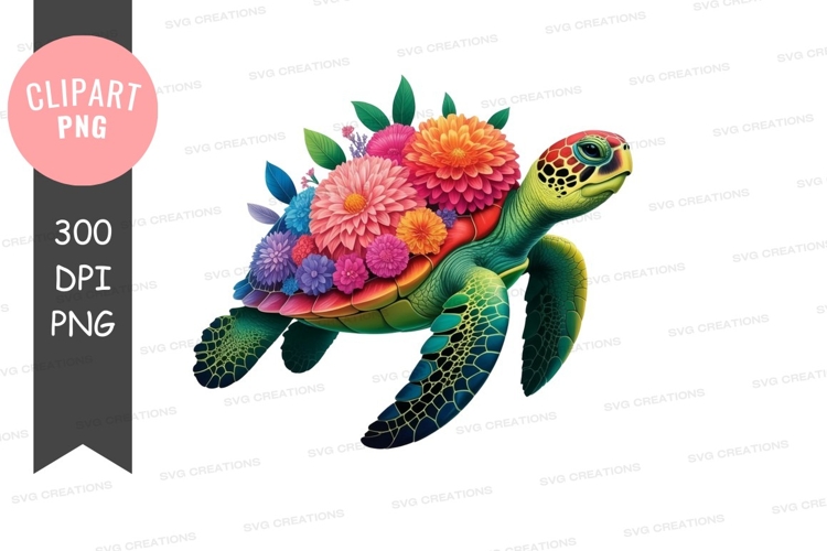 Turtle Clipart Image 23