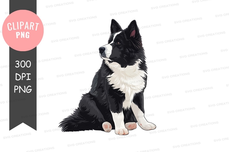 Black Dog Clipart Image 9