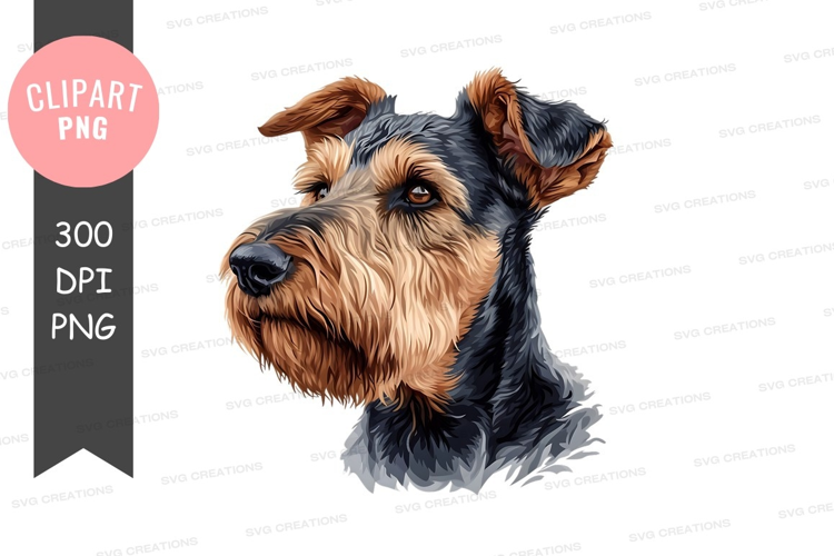 Portrait of a terrier dog