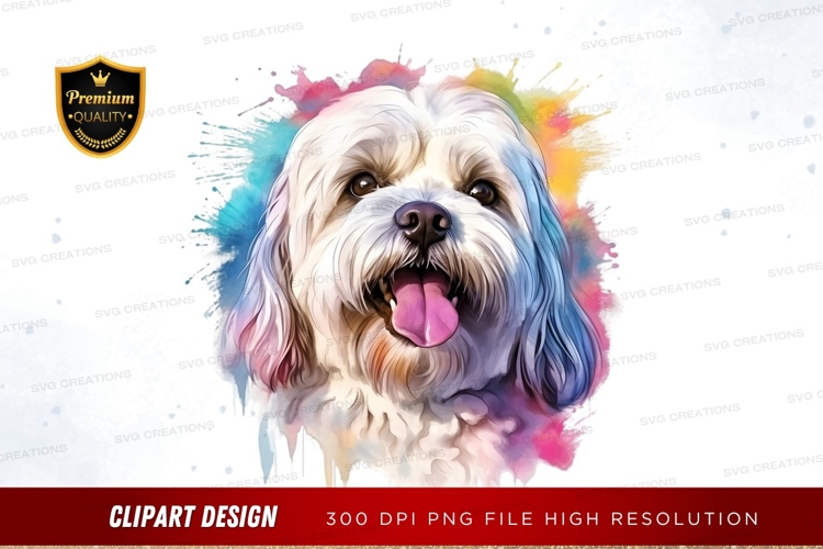 Shih Tzu Clipart Image 19