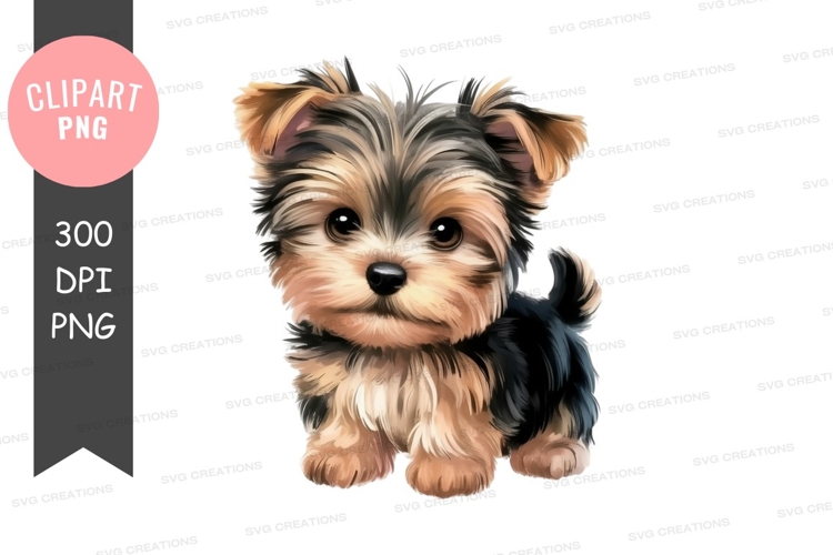 Cute Puppy Clipart Image 8