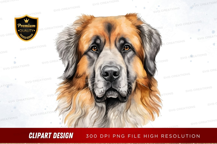 Portrait of a majestic dog