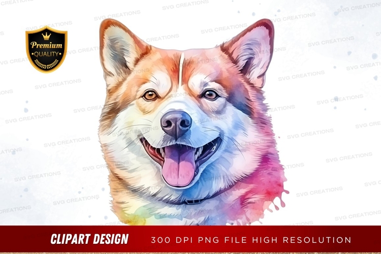 Happy corgi clipart png